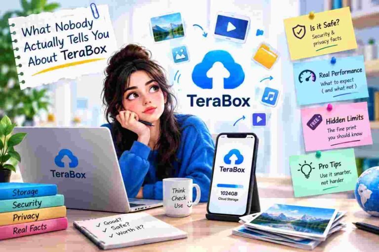 What Nobody Actually Tells You About TeraBox: A Practical Breakdown 2 TeraBox iOS app showing cloud storage and file management features on iPhone